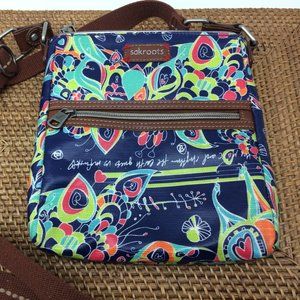 Sakroots Bag Rhythm of the Earth Motif Comfortable Crossbody